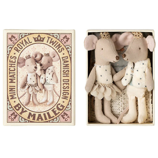 Maileg Royal Twins in Box 2025 - vendor-unknown - Honeybee Toys