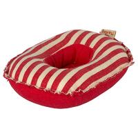 Maileg Rubber Boat Red Stripe Small