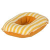 Maileg Rubber Boat Yellow Stripe Small