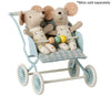 Maileg Stroller Baby Mint - vendor-unknown - Honeybee Toys