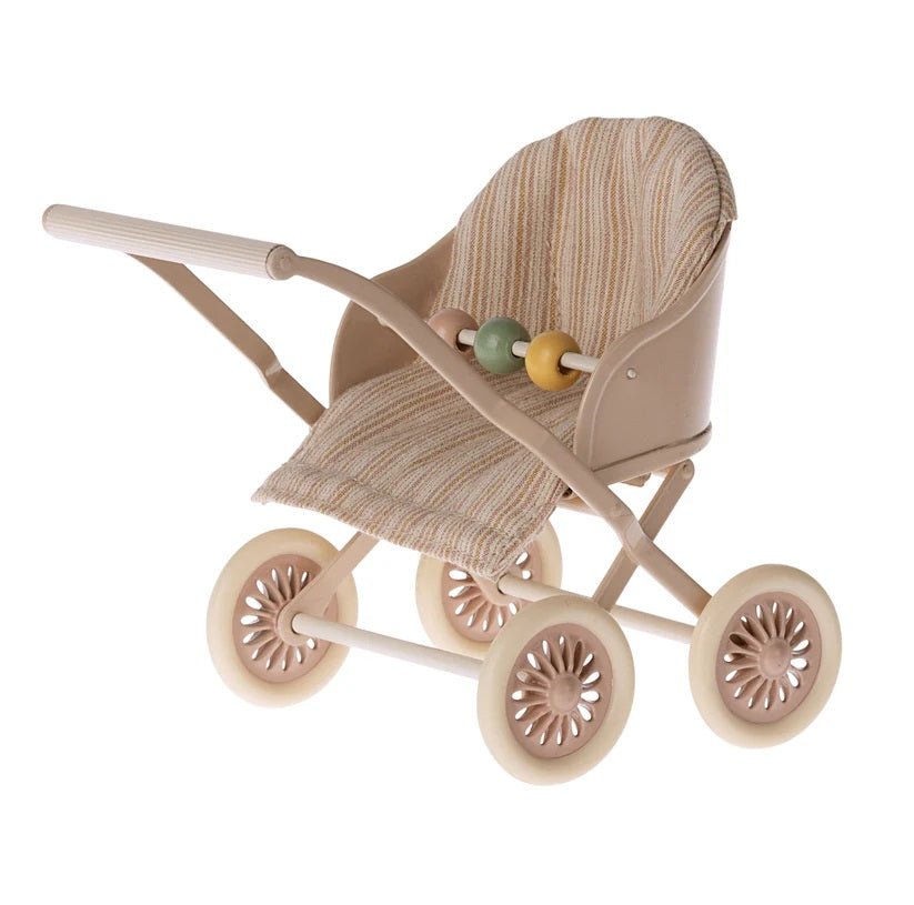 Maileg Stroller Baby Rose 2024 - vendor-unknown - Honeybee Toys