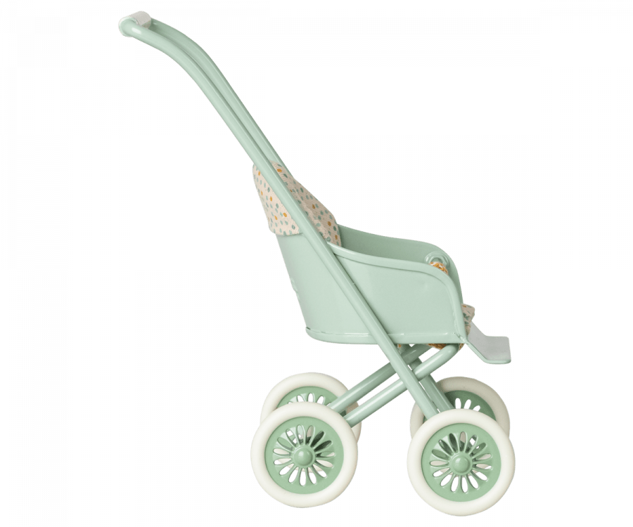 Maileg Stroller Micro Mint - vendor-unknown - Honeybee Toys