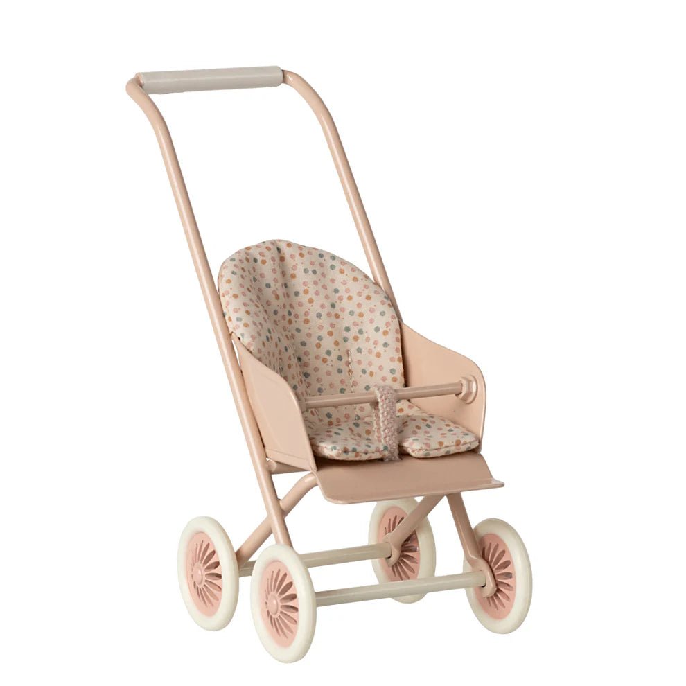 Maileg Stroller Micro Powder 2025 - vendor-unknown - Honeybee Toys