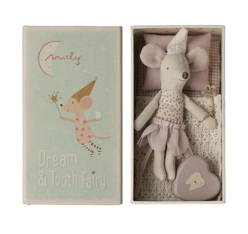 Maileg Tooth Fairy Mouse Little Sister 2024 - vendor-unknown - Honeybee Toys
