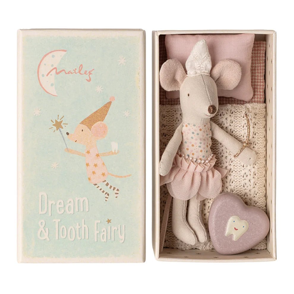 Maileg Tooth Fairy Mouse Little Sister - vendor-unknown - Honeybee Toys