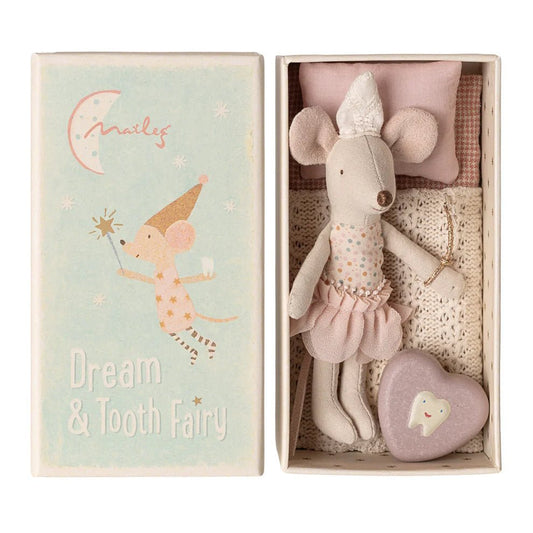 Maileg Tooth Fairy Mouse Little Sister - vendor-unknown - Honeybee Toys