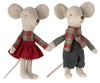 Maileg Winter Twins In House - vendor-unknown - Honeybee Toys