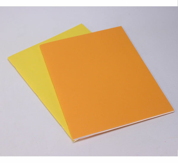 Main Lesson Book A4 Portrait 1 Blank 1 Lined 15 mm Orange 32 pages