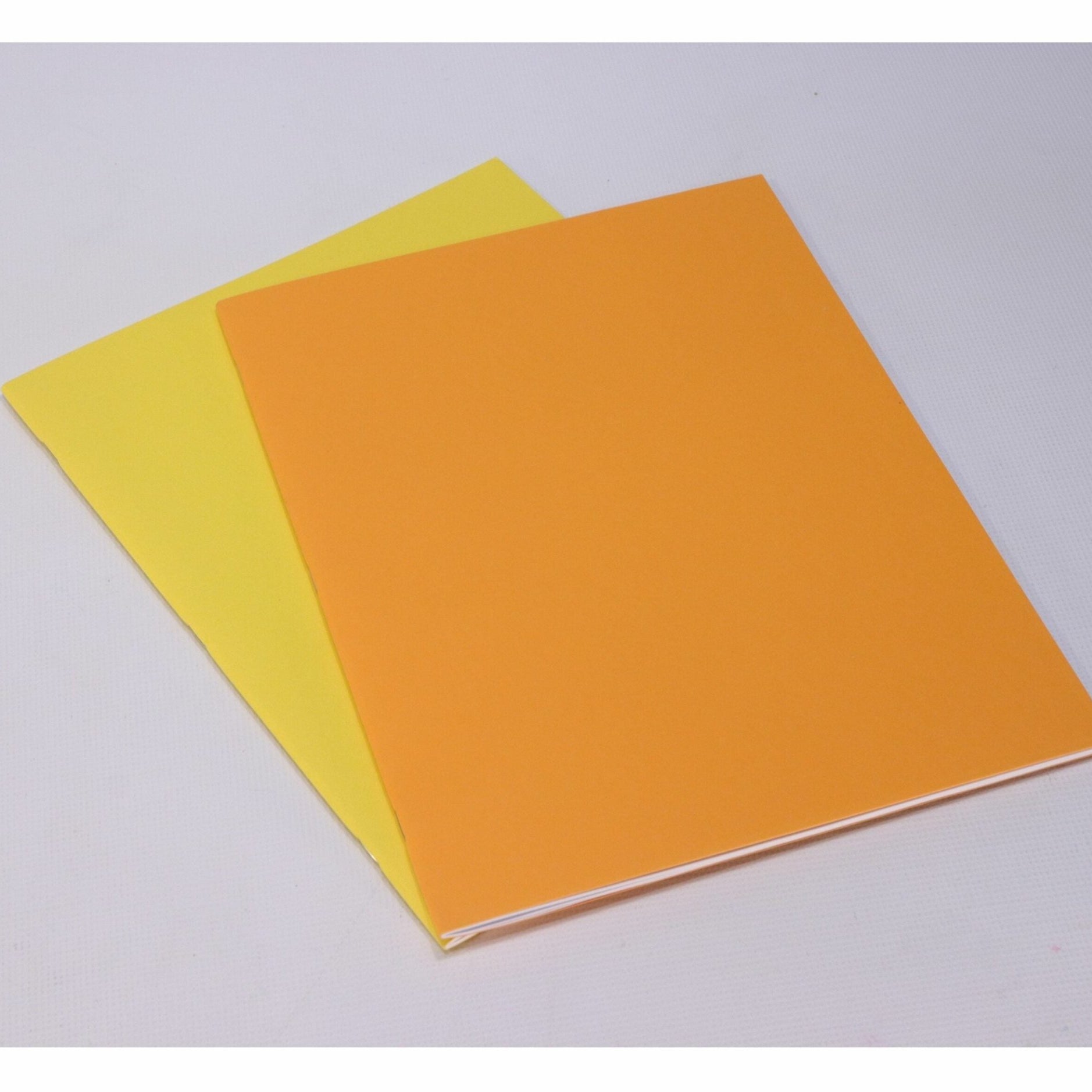 Main Lesson Book A4 Portrait 1 Blank 1 Lined 15 mm Yellow 32 pages - vendor-unknown - Honeybee Toys