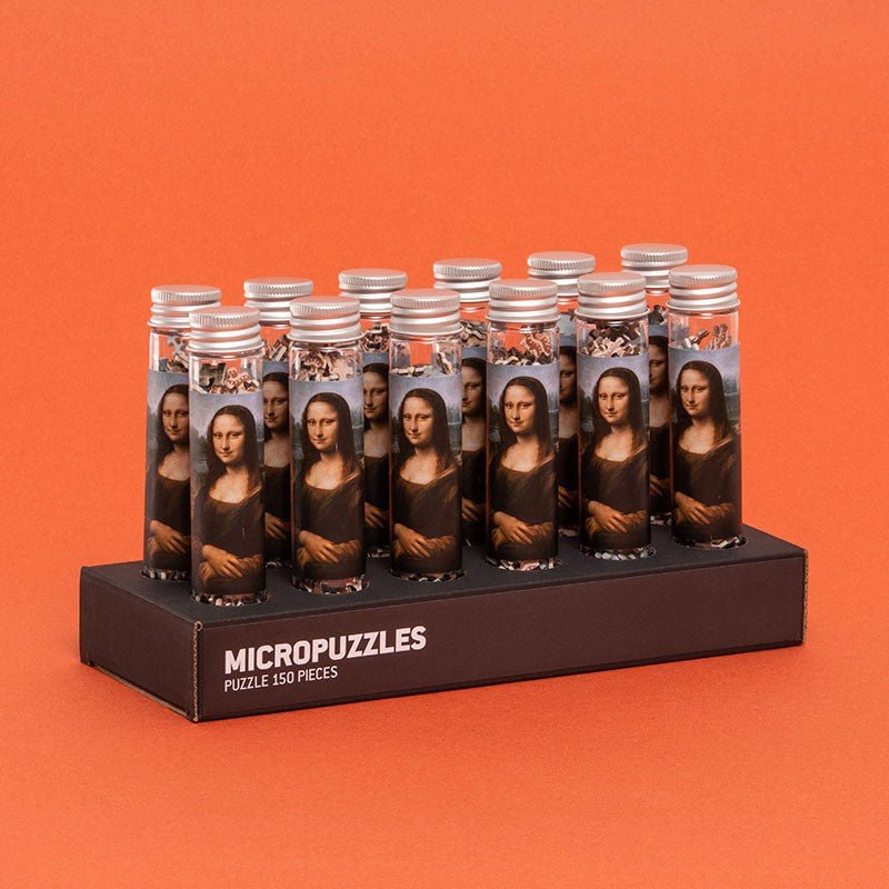 Micro Puzzle DaVinci Mona Lisa - Honeybee Toys - Honeybee Toys