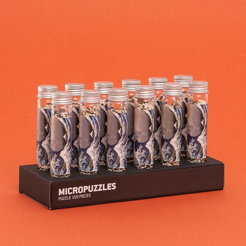 Micro Puzzle Hokusai The Wave - Honeybee Toys - Honeybee Toys