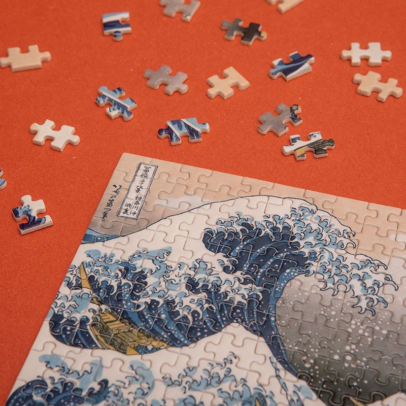 Micro Puzzle Hokusai The Wave - Honeybee Toys - Honeybee Toys