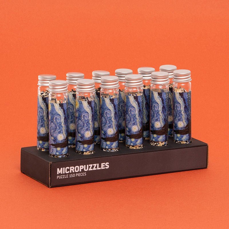 Micro Puzzle Van Gogh Starry Night - Honeybee Toys - Honeybee Toys