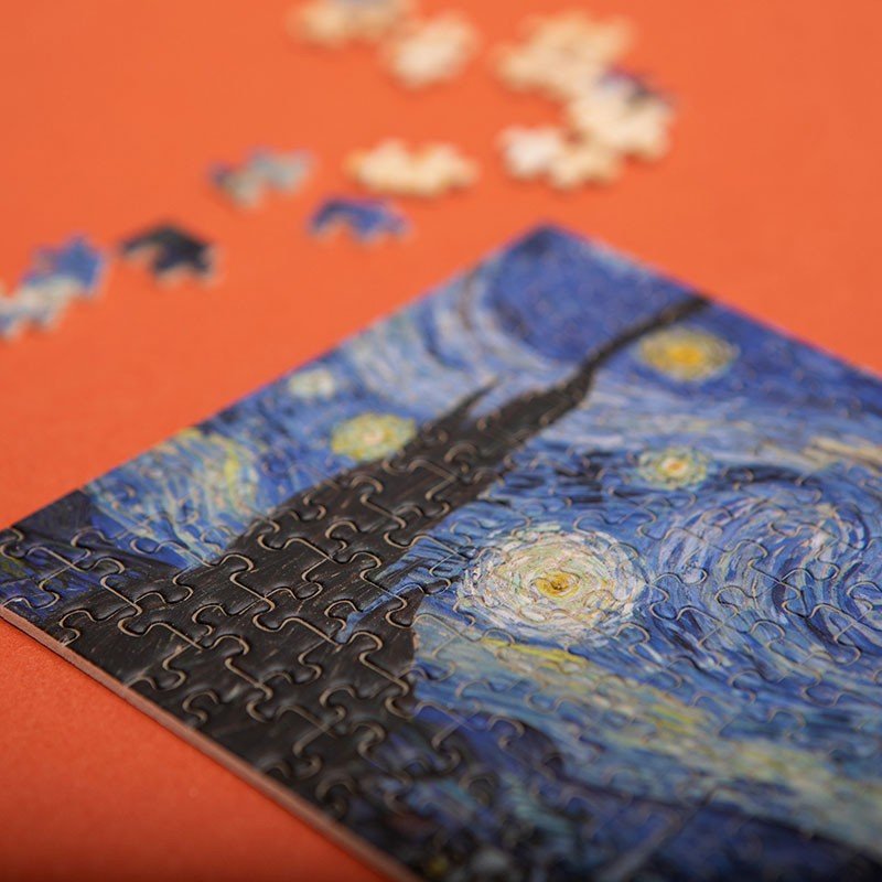 Micro Puzzle Van Gogh Starry Night - Honeybee Toys - Honeybee Toys