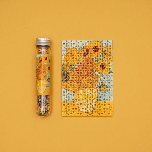 Micro Puzzle Van Gogh Sunflowers - Honeybee Toys - Honeybee Toys