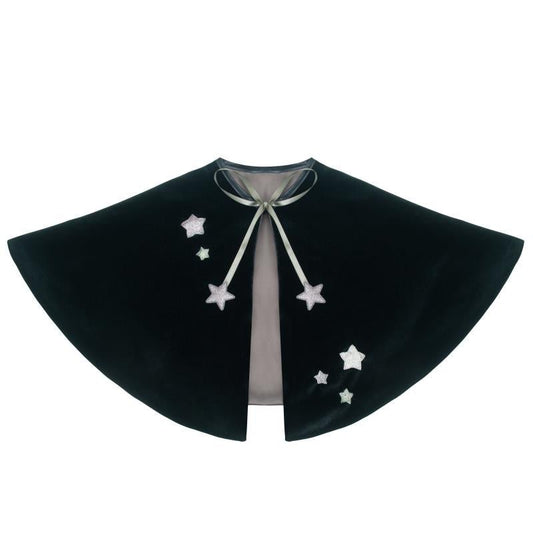 Mimi & Lula Gertrude Witch Cape Black - vendor-unknown - Honeybee Toys
