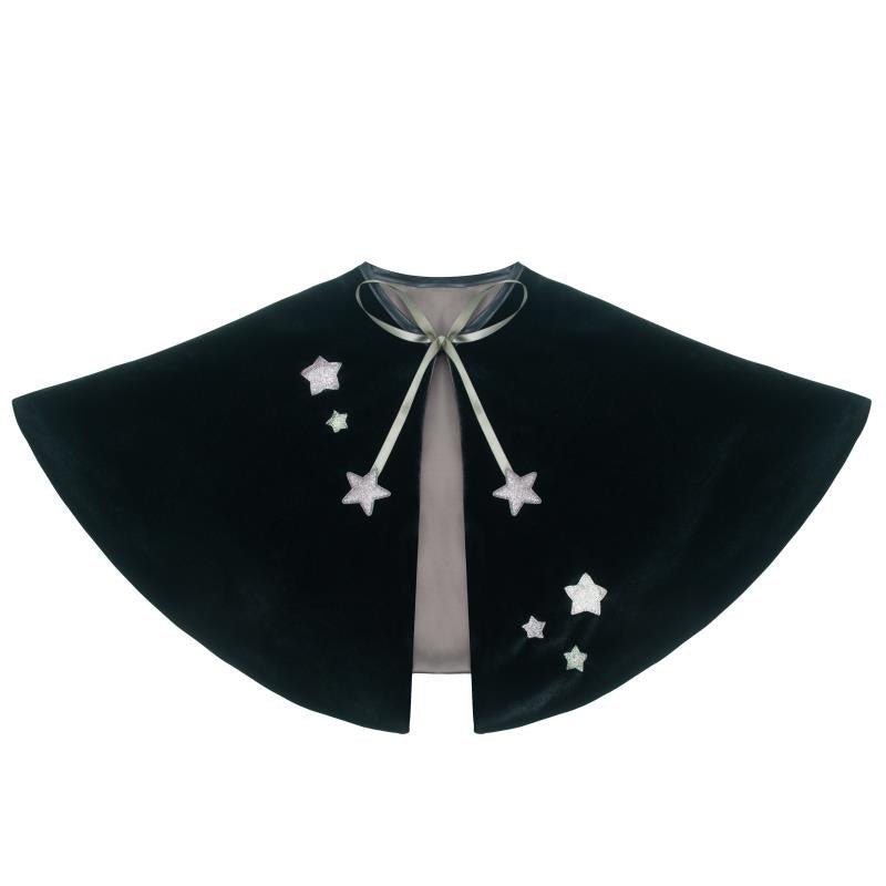Mimi & Lula Gertrude Witch Cape Black - vendor-unknown - Honeybee Toys