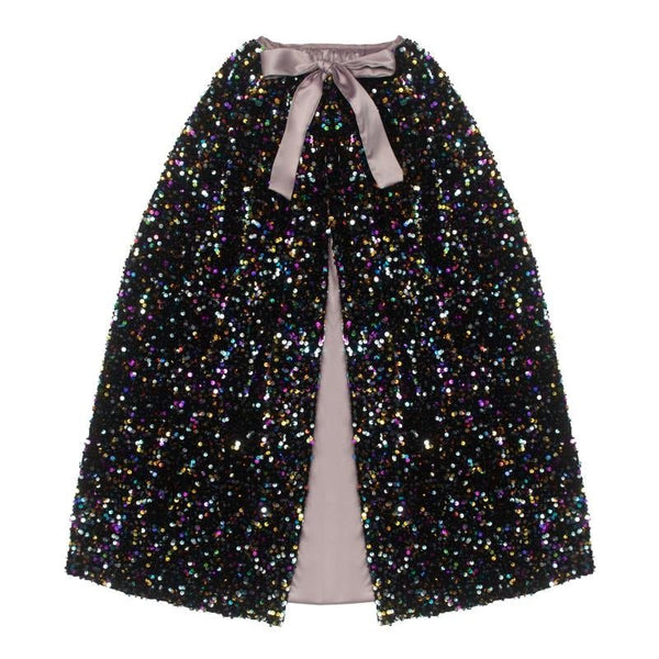 Mimi & Lula Rainbow Sequin Cape