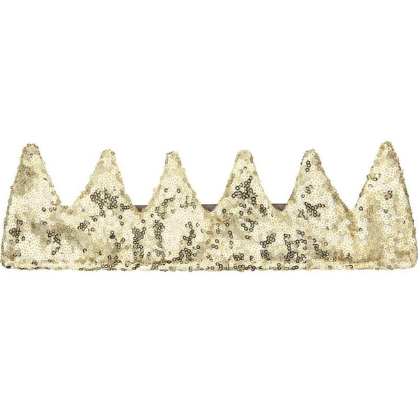 Mimi & Lula Sequin Crown Gold
