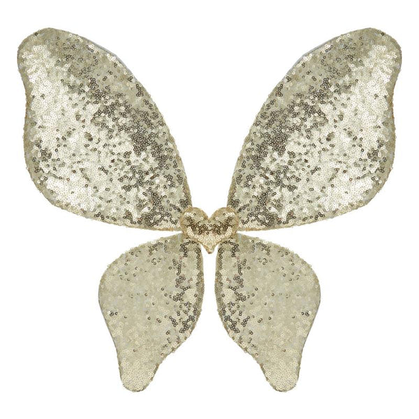Mimi & Lula Sequin Gold Wings