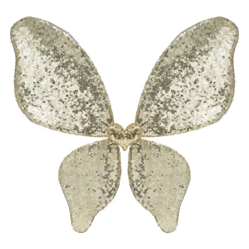 Mimi & Lula Sequin Gold Wings - vendor-unknown - Honeybee Toys
