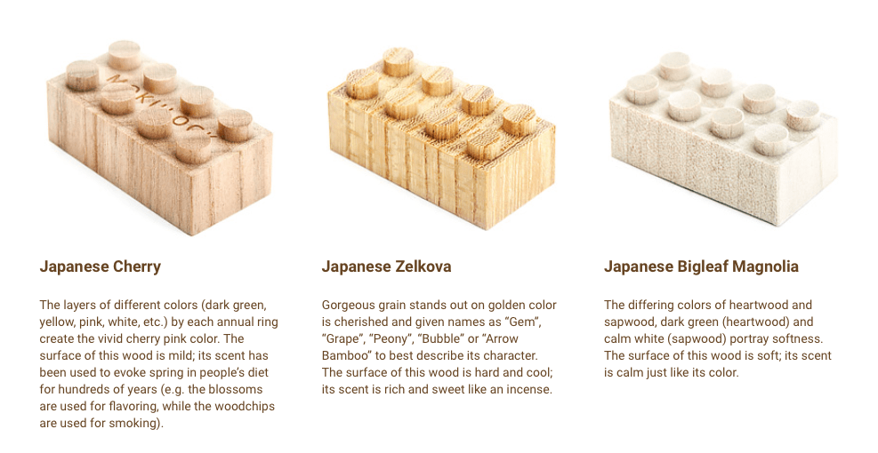 Mokulock Blocks Kodomo, 60 pieces - vendor-unknown - Honeybee Toys