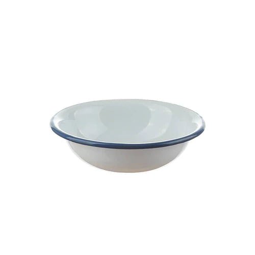 Muender Small Bowl 14cm White/Blue - vendor-unknown - Honeybee Toys
