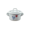 Muender Small Pot, low with Decoration Heart Bird - vendor-unknown - Honeybee Toys