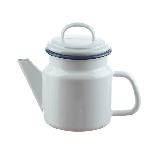 Muender Tea Pot White/Blue - vendor-unknown - Honeybee Toys