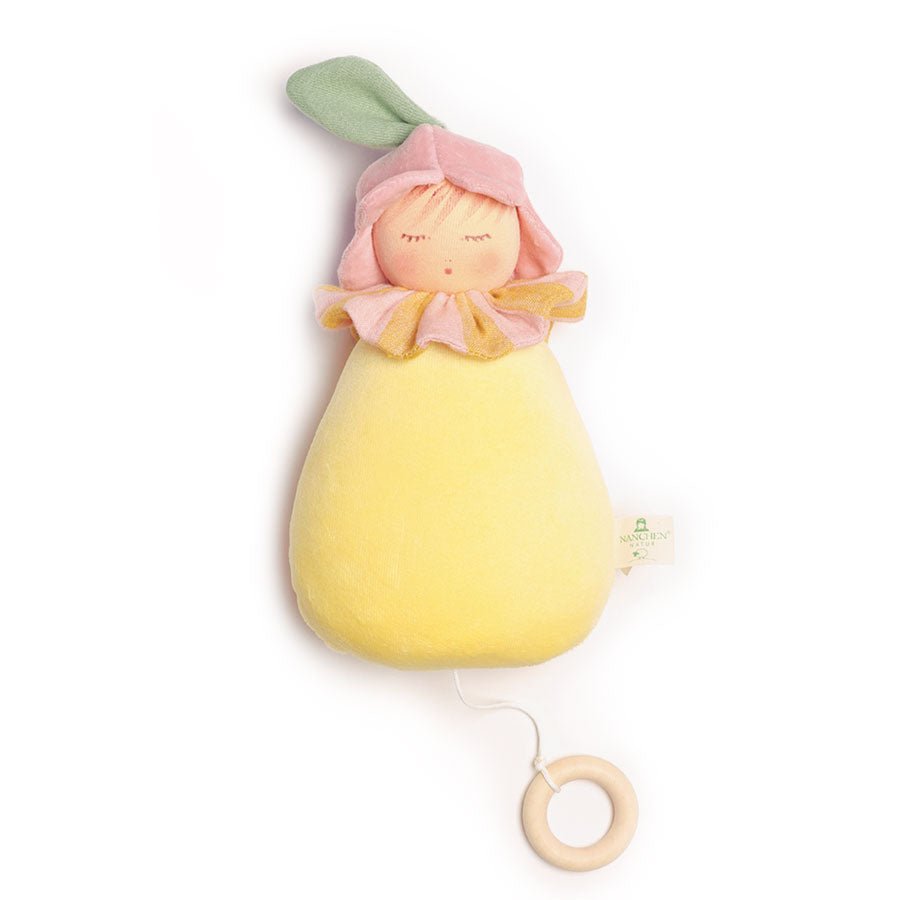 Nanchen Fairy Tale Music Box Mushroom Lemon - vendor-unknown - Honeybee Toys