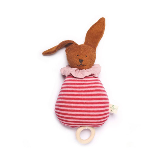 Nanchen Music Pull Toy Rabbit - vendor-unknown - Honeybee Toys
