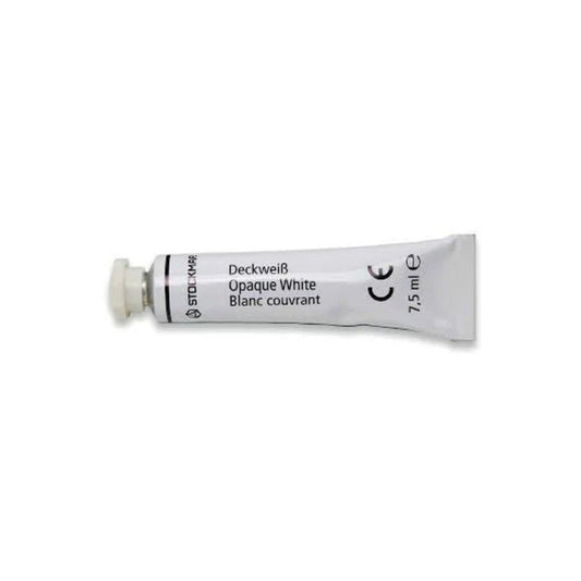 Opaque White Tube - vendor-unknown - Honeybee Toys