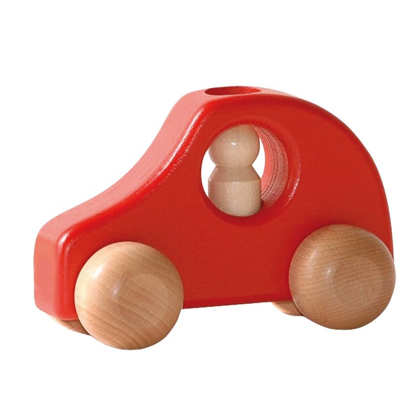 Ostheimer Car Red, With Passenger - vendor-unknown - Honeybee Toys