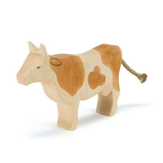 Ostheimer Cow Brown Standing - vendor-unknown - Honeybee Toys