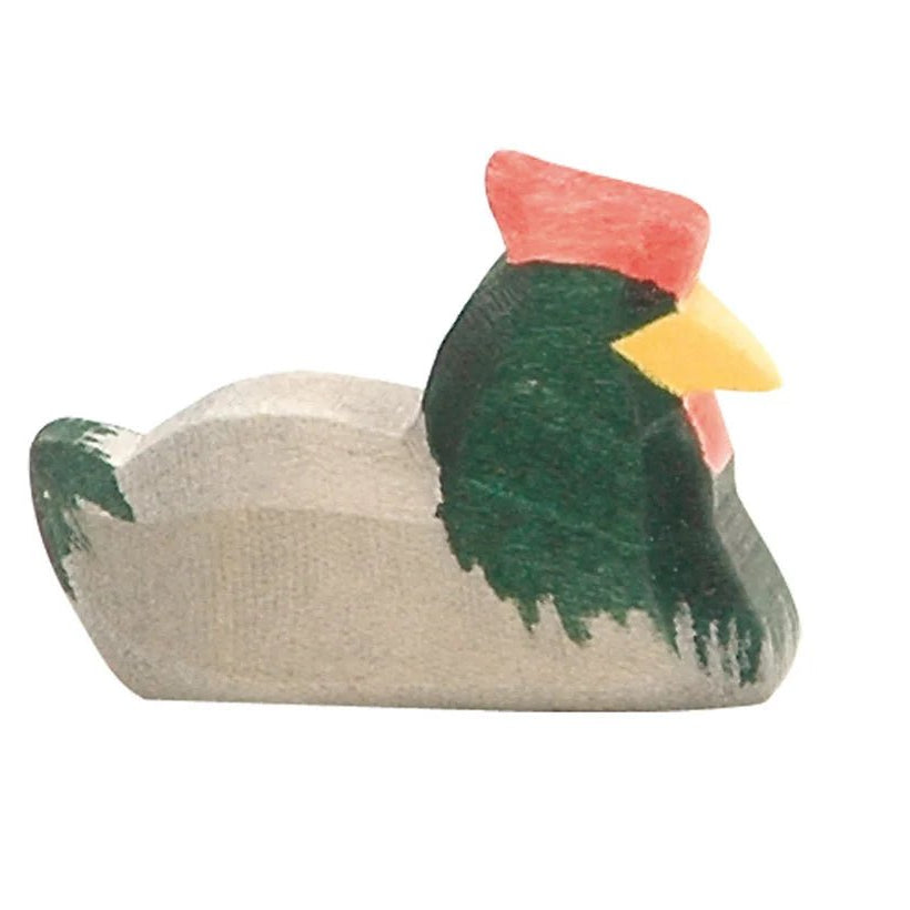 Ostheimer Hen Dark on Nest - vendor-unknown - Honeybee Toys