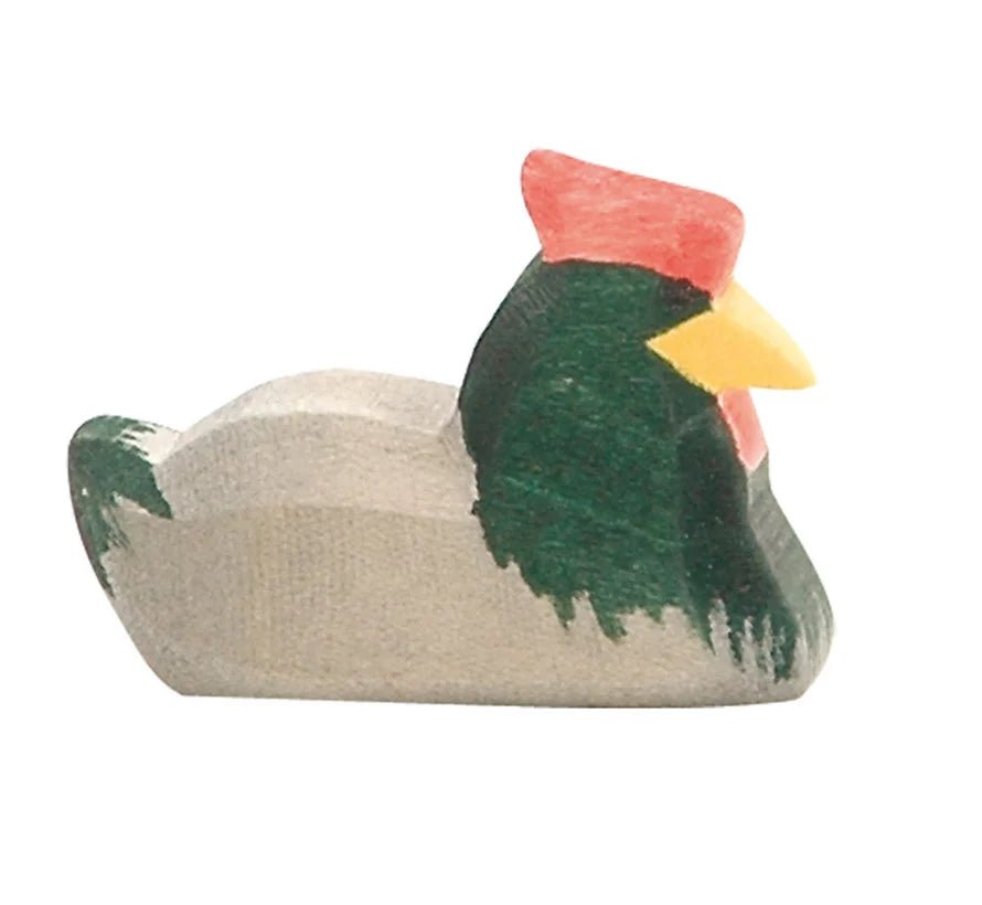 Ostheimer Hen Dark on Nest - vendor-unknown - Honeybee Toys