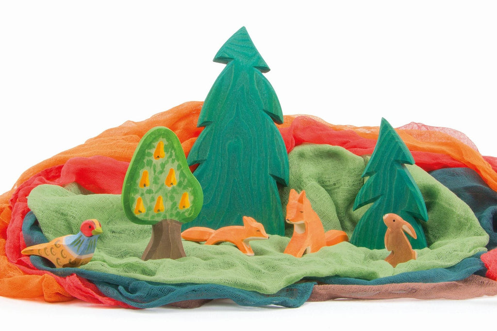Ostheimer Play Cloth Autumn Set of 5 - vendor-unknown - Honeybee Toys