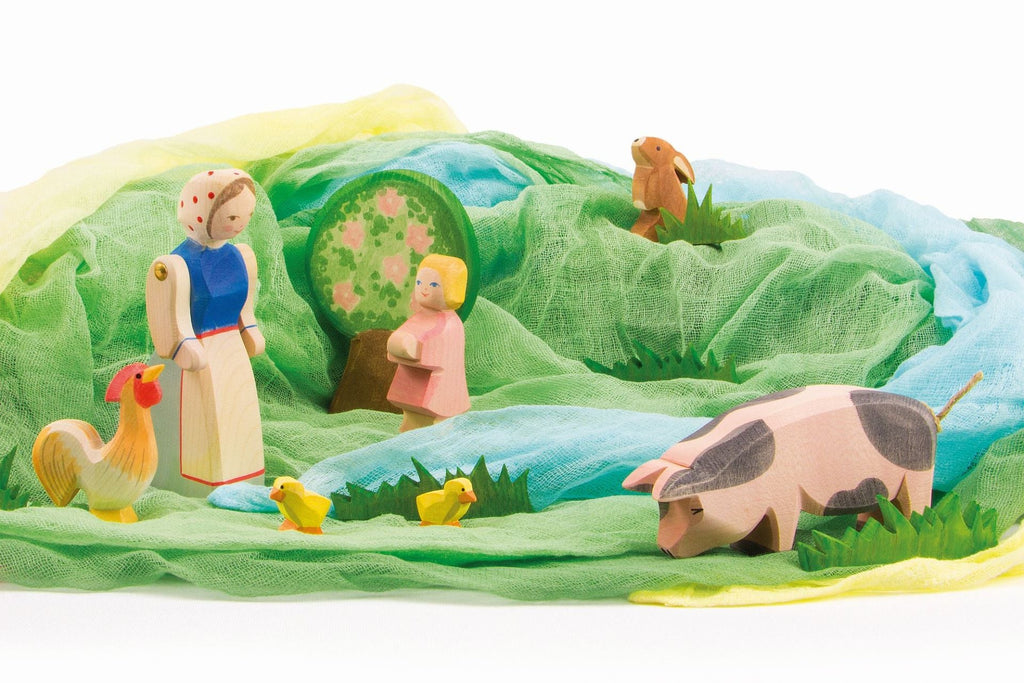 Ostheimer Play Cloth Spring Set of 5 - vendor-unknown - Honeybee Toys