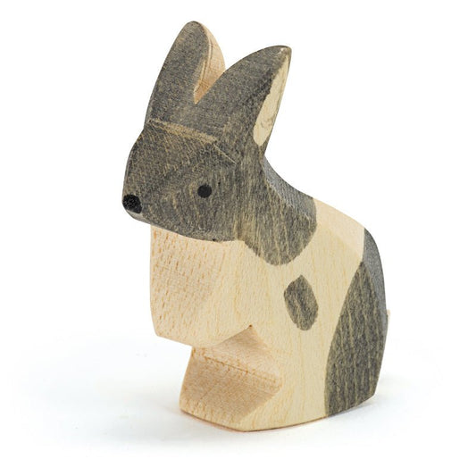 Ostheimer Rabbit Black & White Standing - vendor-unknown - Honeybee Toys