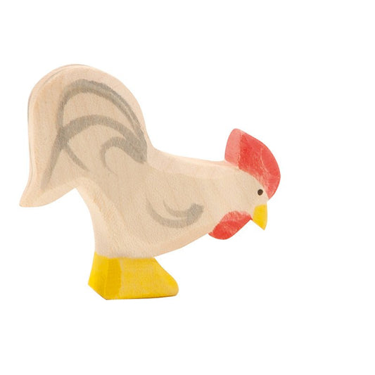 Ostheimer Rooster White - vendor-unknown - Honeybee Toys