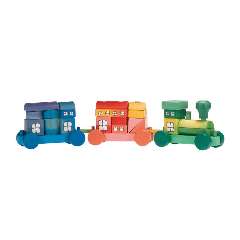 Ostheimer Train Multi-Coloured - vendor-unknown - Honeybee Toys
