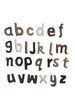 Papoose Felt Alphabet Natural Lowercase - vendor-unknown - Honeybee Toys