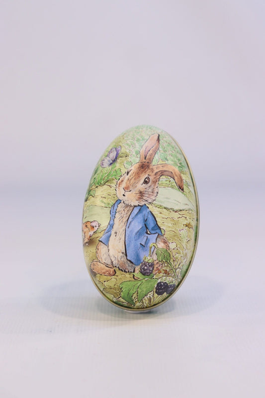 Peter Rabbit Easter Egg Tin Green - vendor-unknown - Honeybee Toys