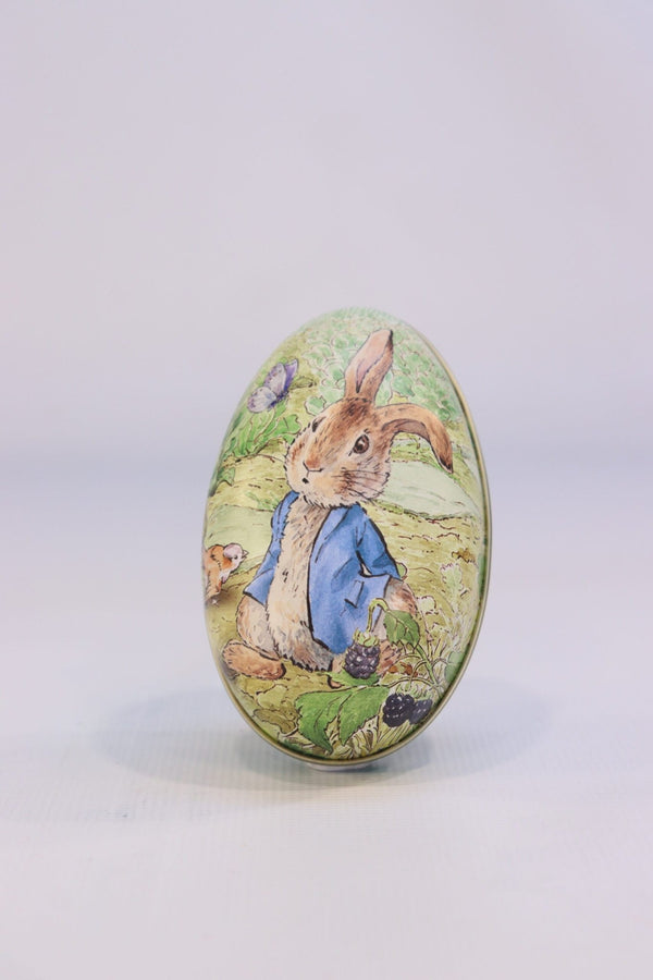 Peter Rabbit Easter Egg Tin Green