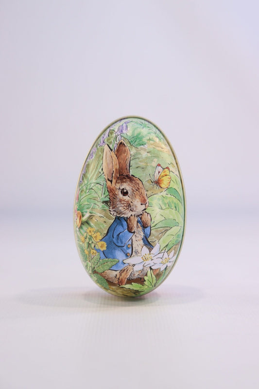 Peter Rabbit Easter Egg Tin Orange - vendor-unknown - Honeybee Toys