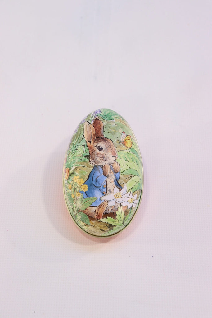 Peter Rabbit Easter Egg Tin Orange - vendor-unknown - Honeybee Toys