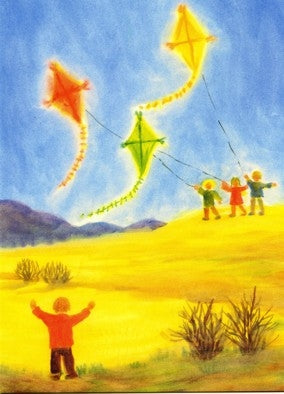 Postcard Flying Kites