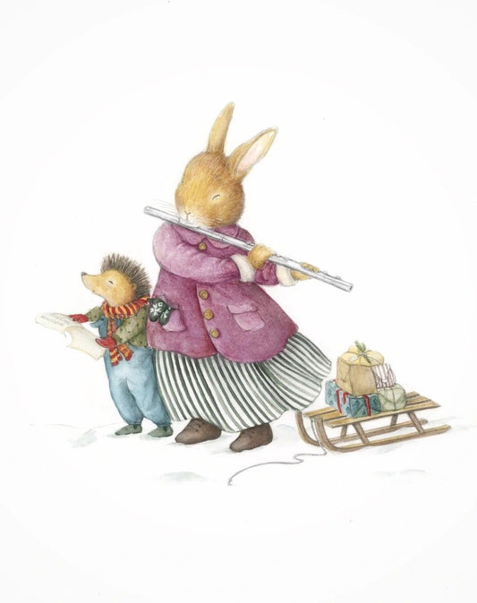 Postcard Carollers - vendor-unknown - Honeybee Toys