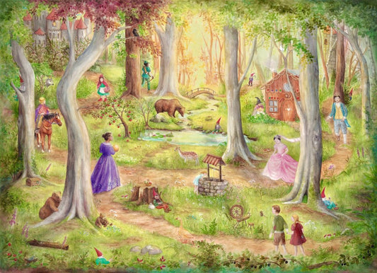 Postcard Fairytale Forest - vendor-unknown - Honeybee Toys