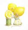 Postcard Lemon Mouse - vendor-unknown - Honeybee Toys